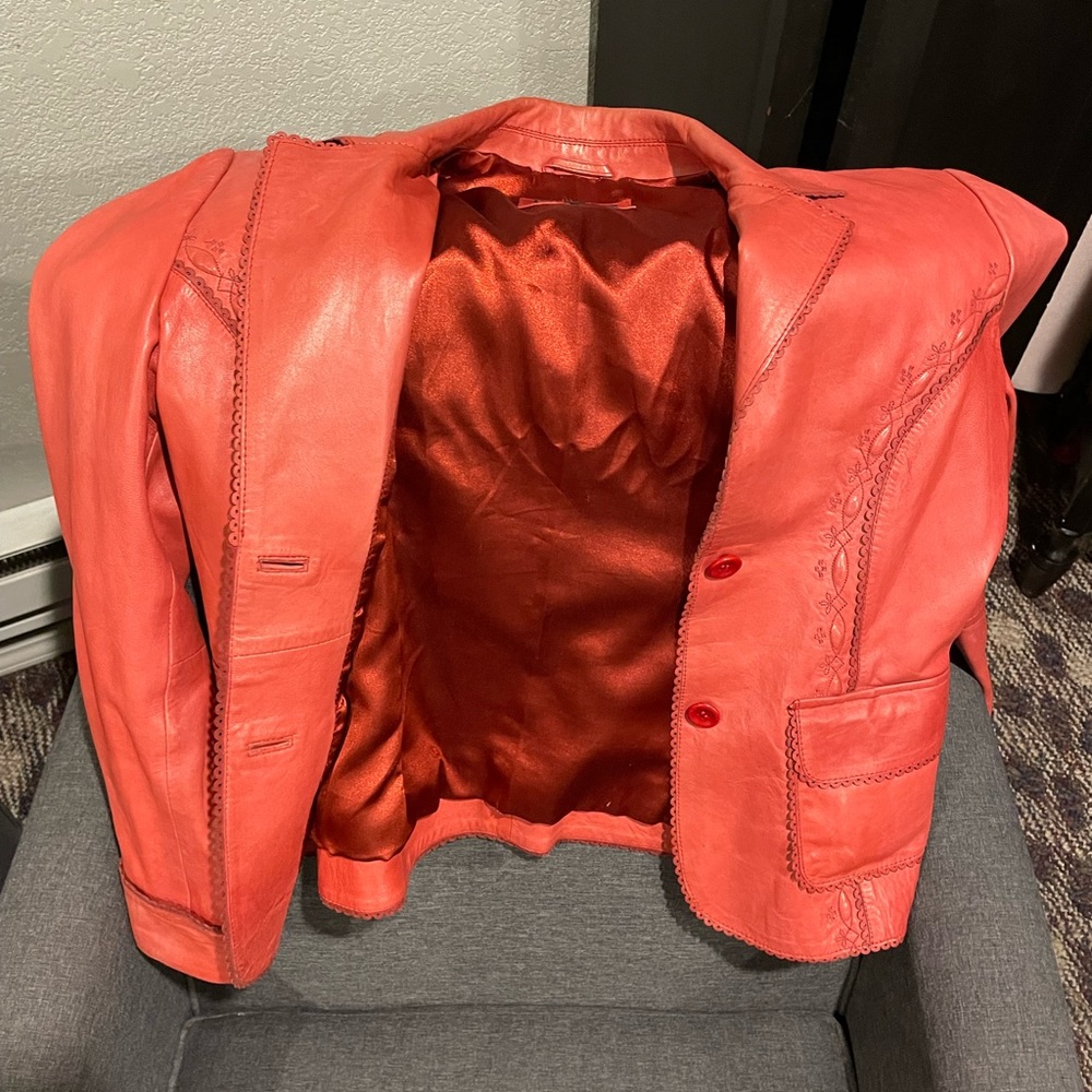 Scully leather jacket